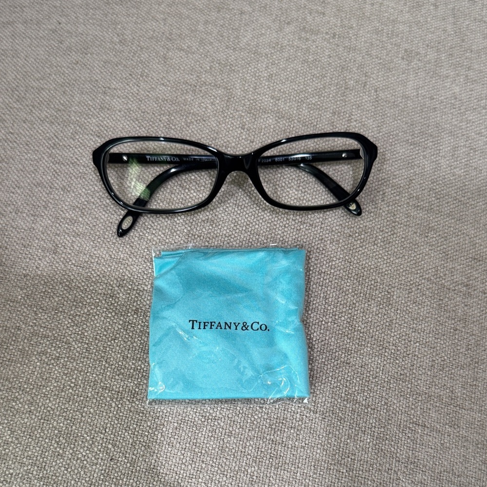 Tiffany & Co. Women's Black Glasses